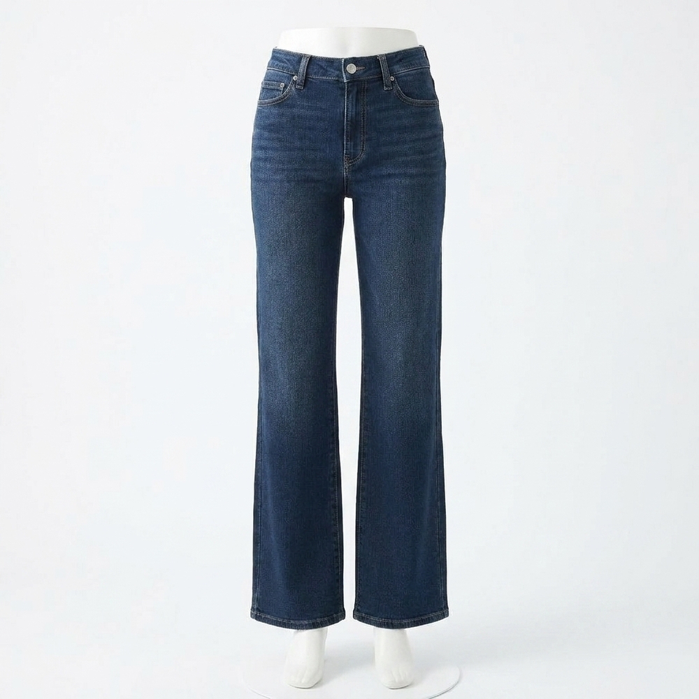 NEW VERVET BY FLYING MONKEY bella flare jeans in restructure